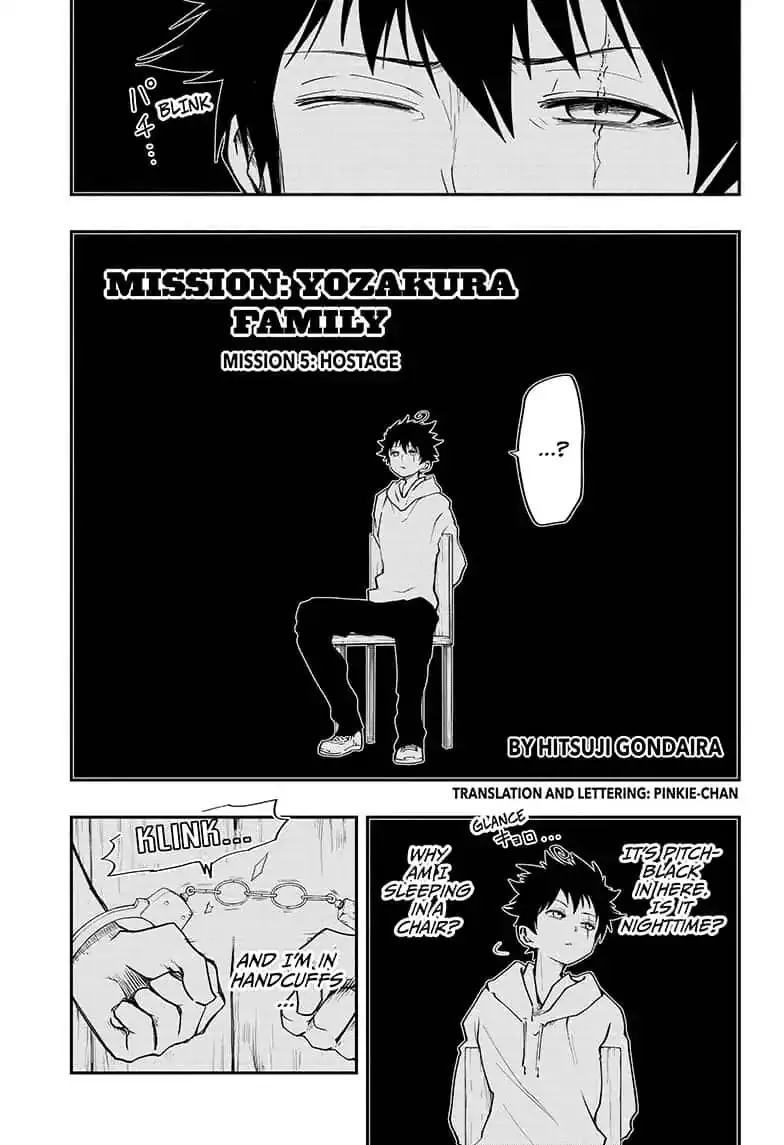 Read Mission: Yozakura Family Chapter 5 - Mission 5: Hostage Online