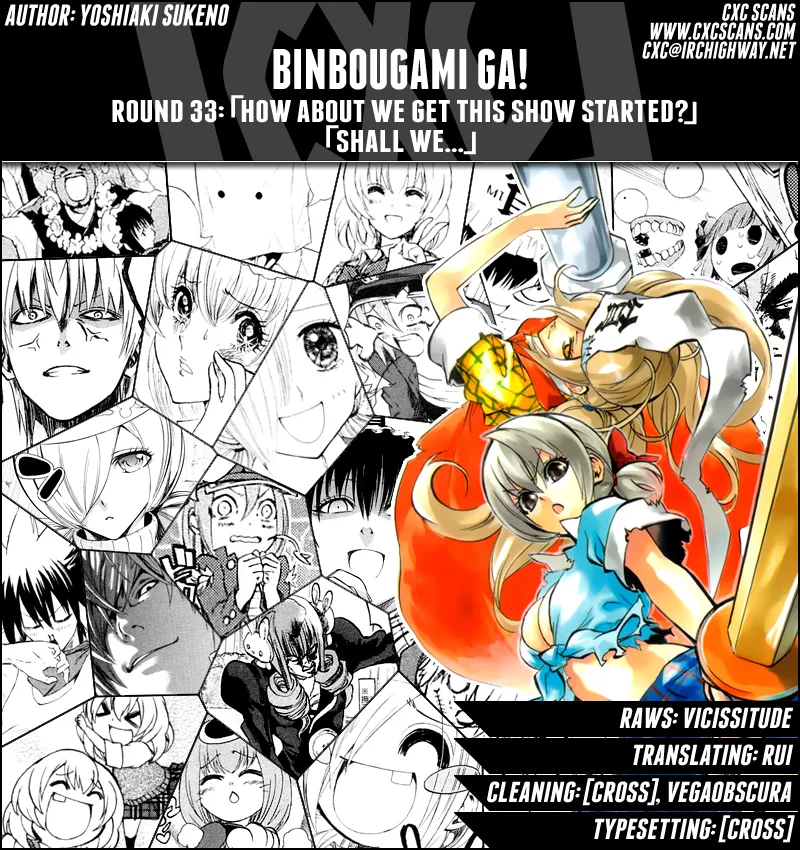 Read Binbougami ga! Chapter 33 - How about we get this show started... Shall We? Online