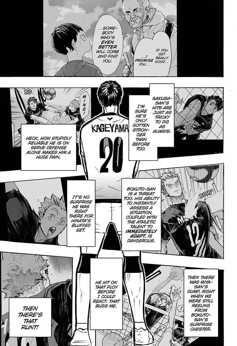 Read Haikyu!! Chapter 388 Online