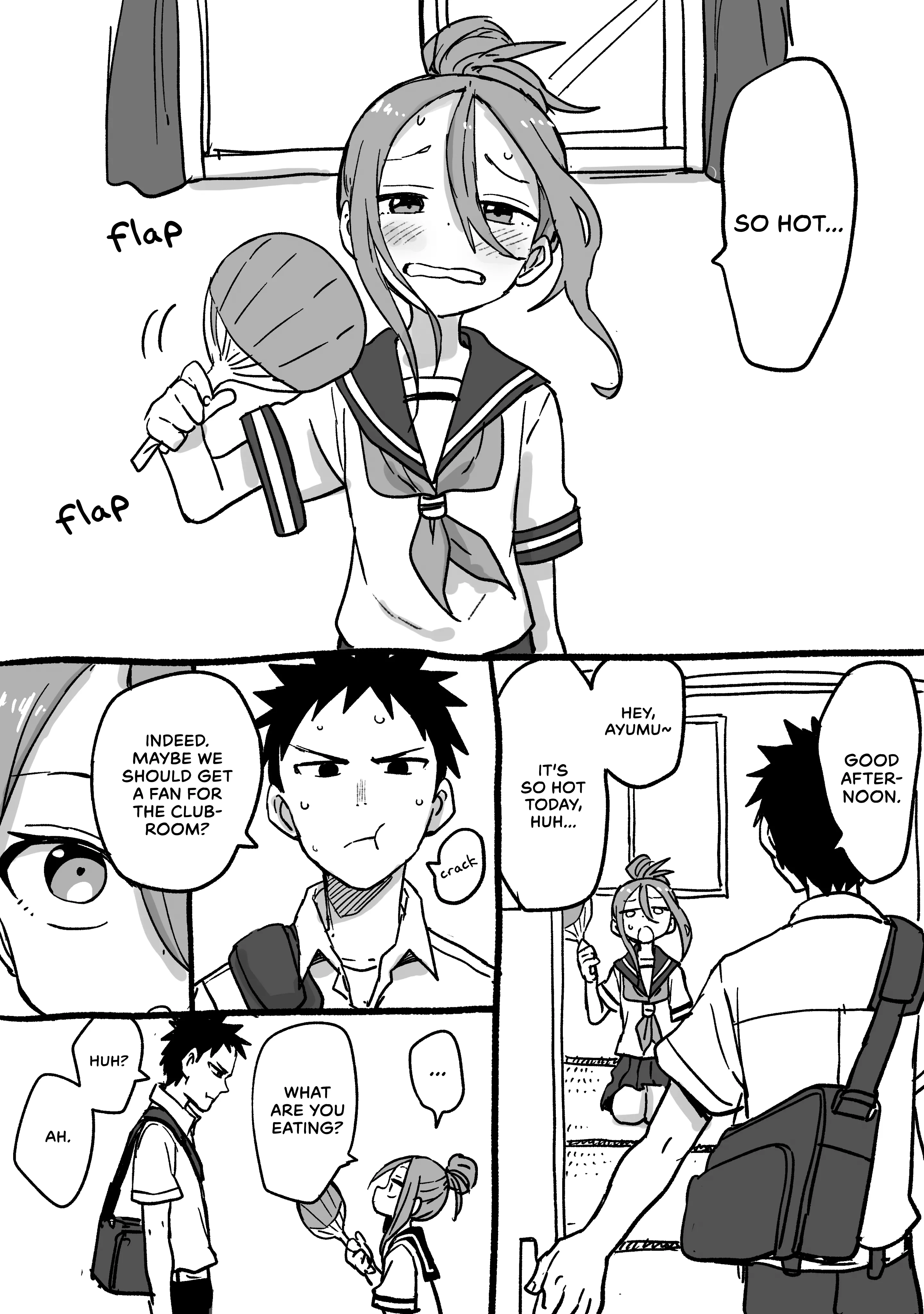 Read Soredemo Ayumu wa Yosetekuru Chapter 70.5 - Twitter Special: A Hot Day. Online