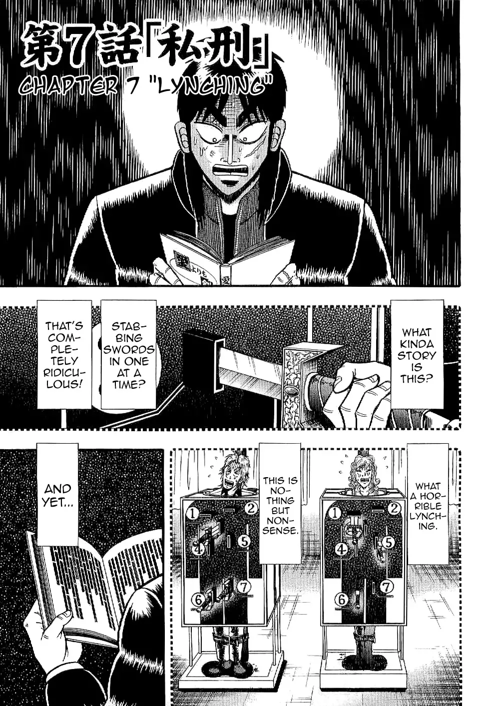 Read Gambling Outcast Kaiji: The Kazuya Arc – Kaiji Part 4 Chapter 7 - Lynching Online