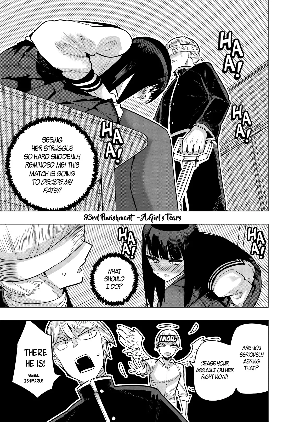 Read Houkago no Goumon Shoujo Chapter 93 - A Girl's Tears Online
