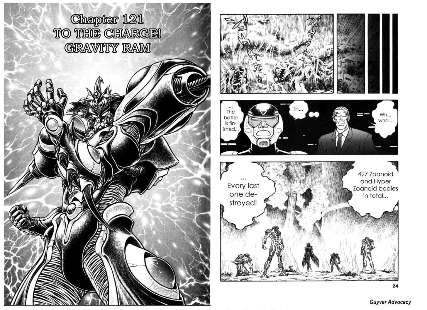 Read Guyver Chapter 121 Online