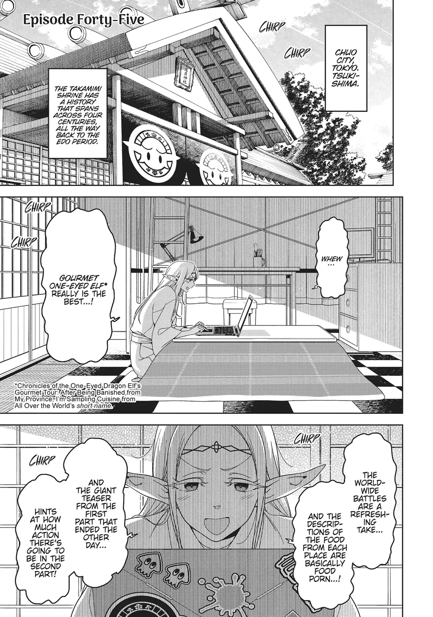 Read Edomae Elf Chapter 126 Online