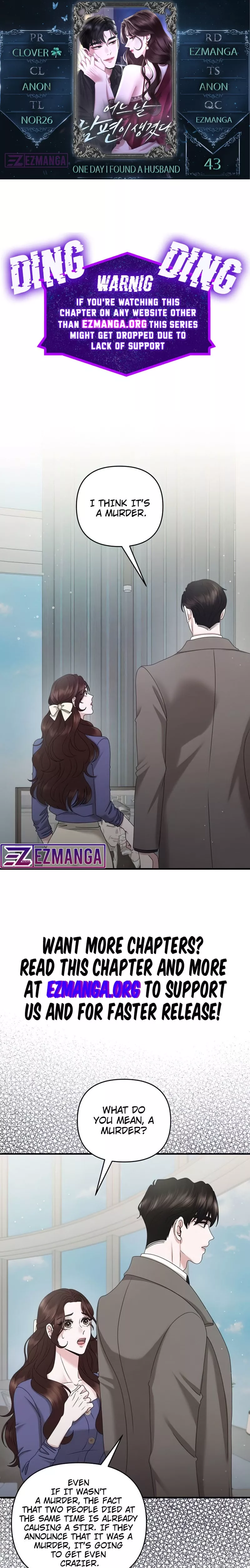Read One Day I Found a Husband Chapter 43 Online