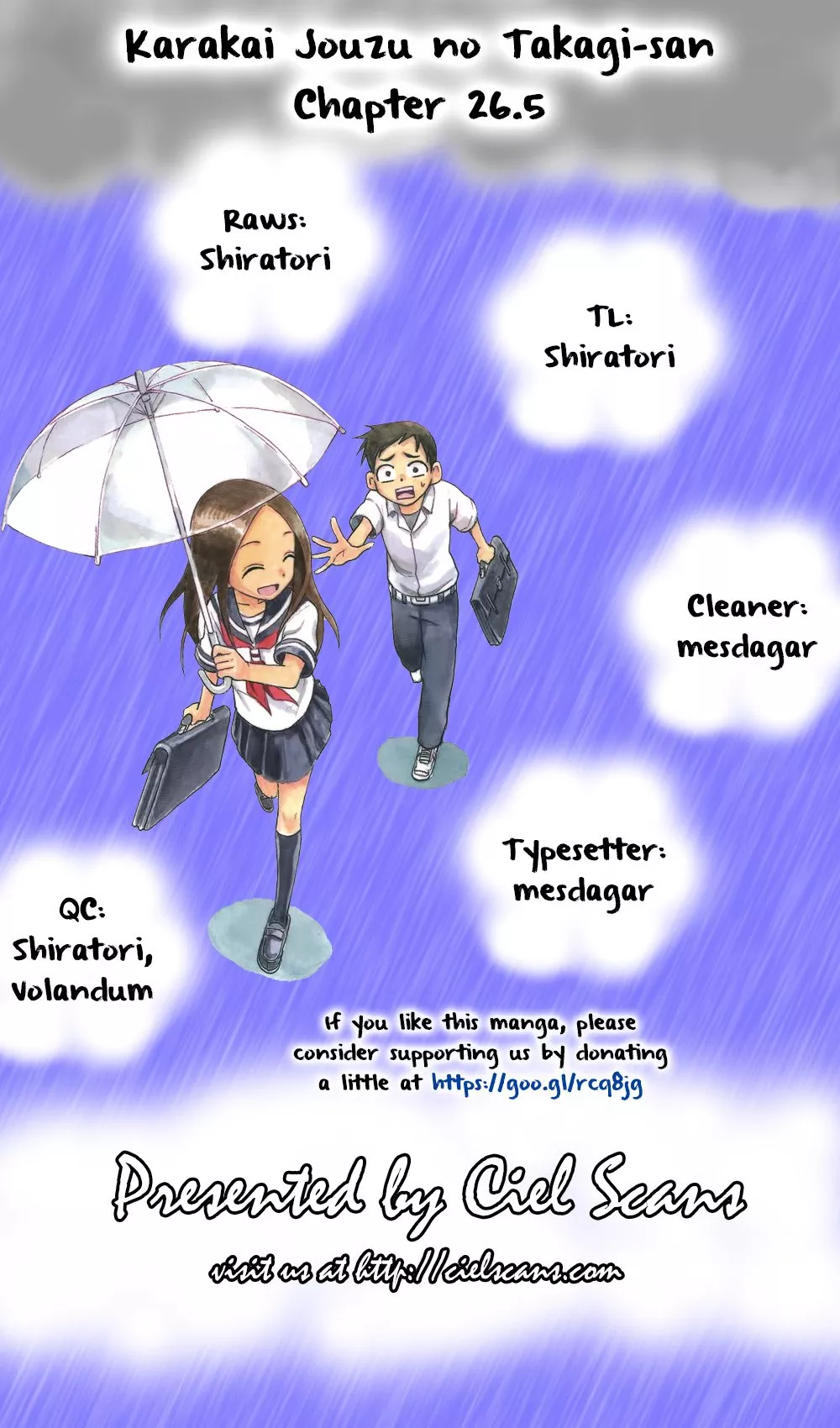 Read Karakai Jouzu no Takagi-san Chapter 26.5 - Omake Online