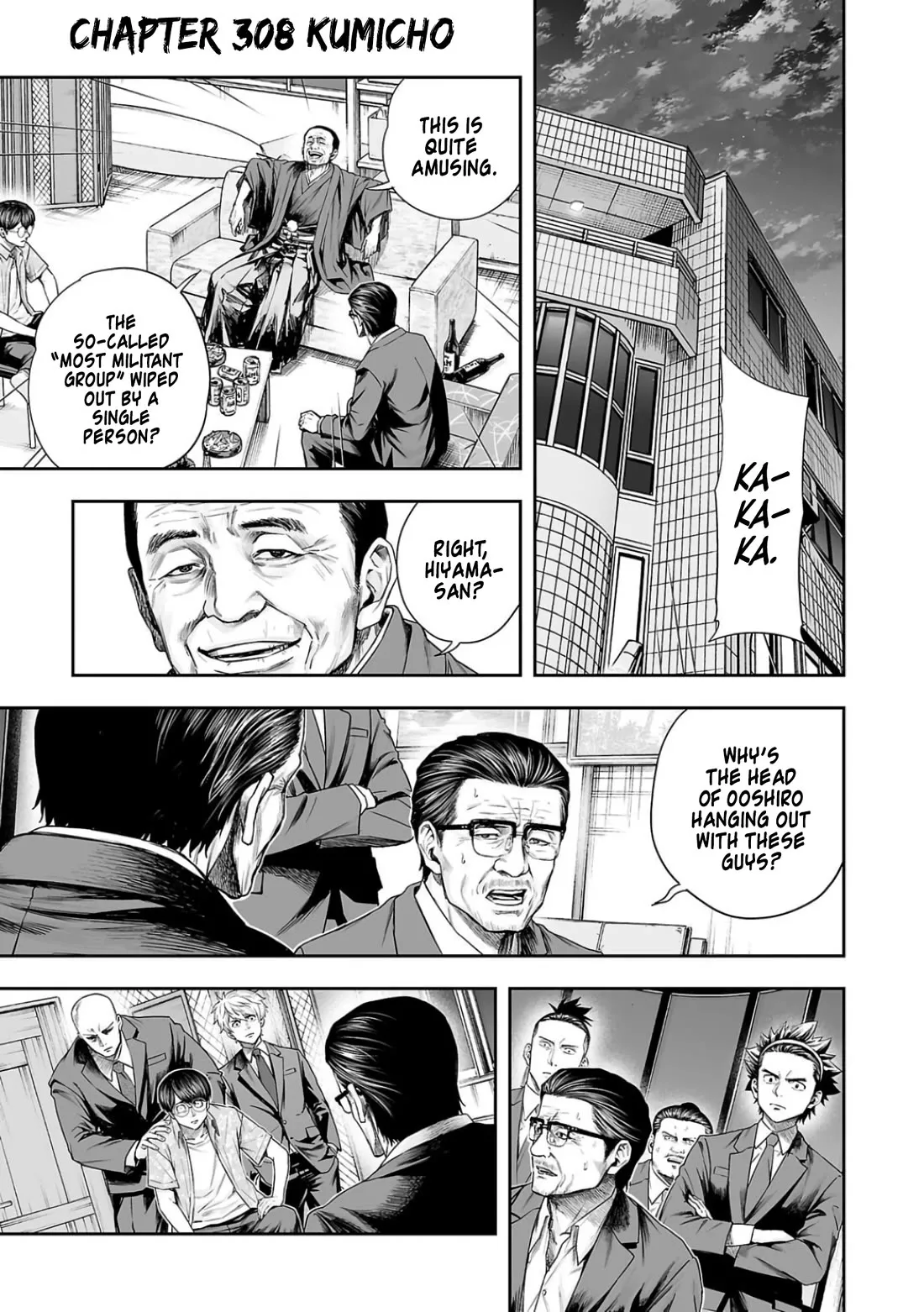 Read TSUYOSHI Chapter 308 - Kumicho Online