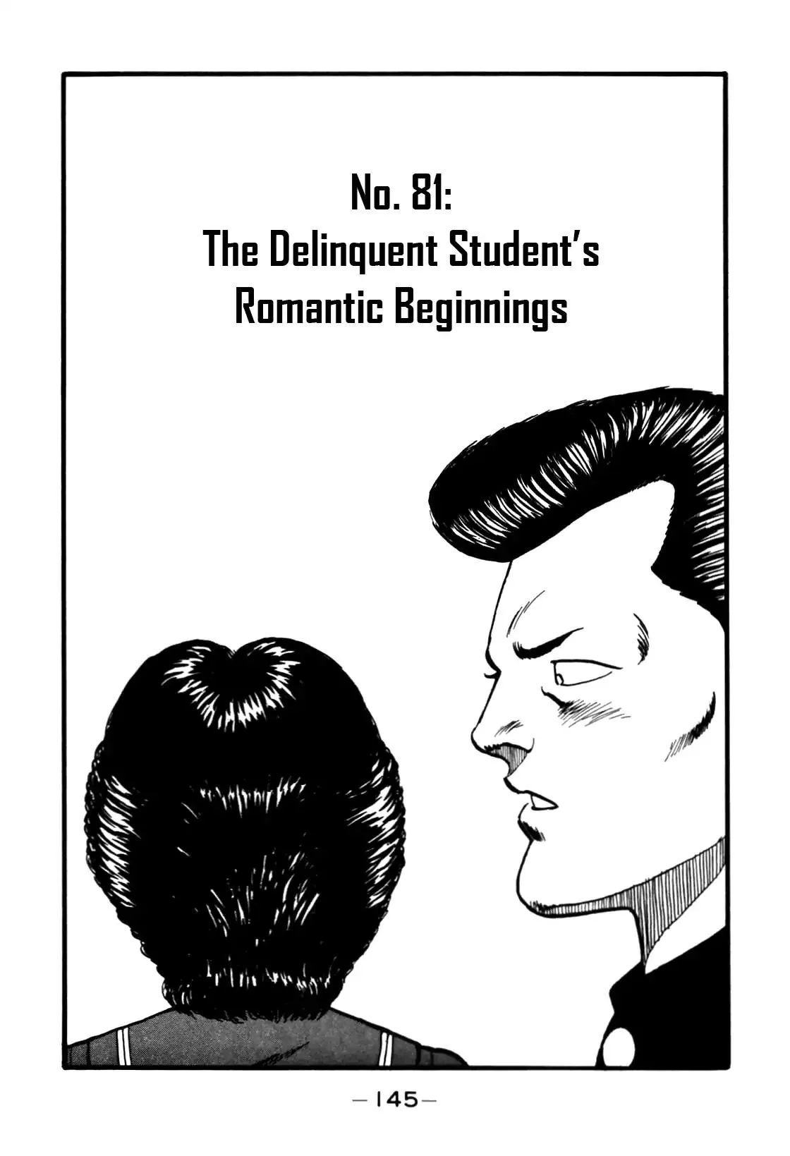 Read Be-Bop-Highschool Chapter 81 - The Delinquent Student's Romantic Beginnings Online