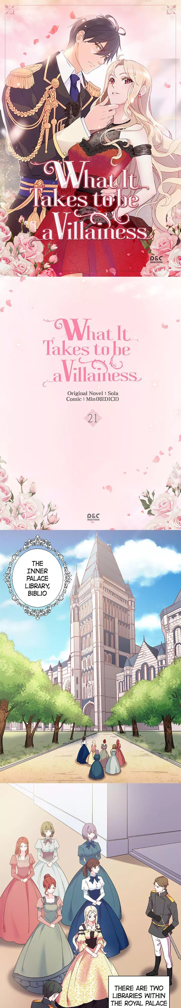 Read What It Takes to Be a Villainess Chapter 21 Online
