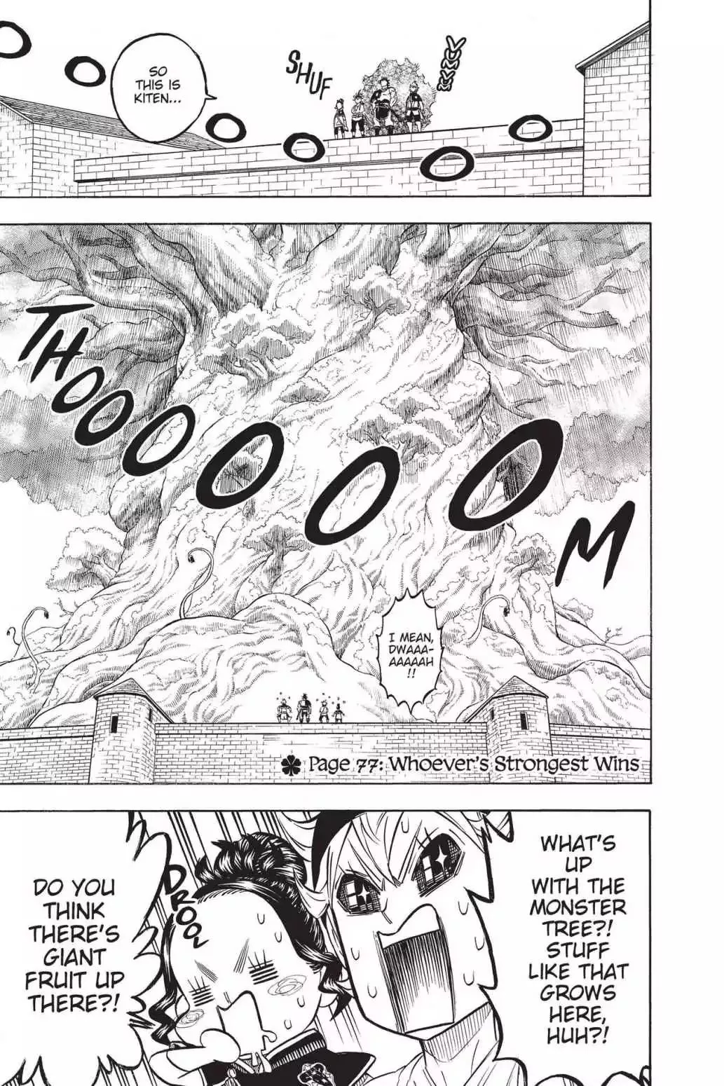 Read Black Clover Chapter 77 - Vol.9 Page 77: Whoever's Strongest Wins Online