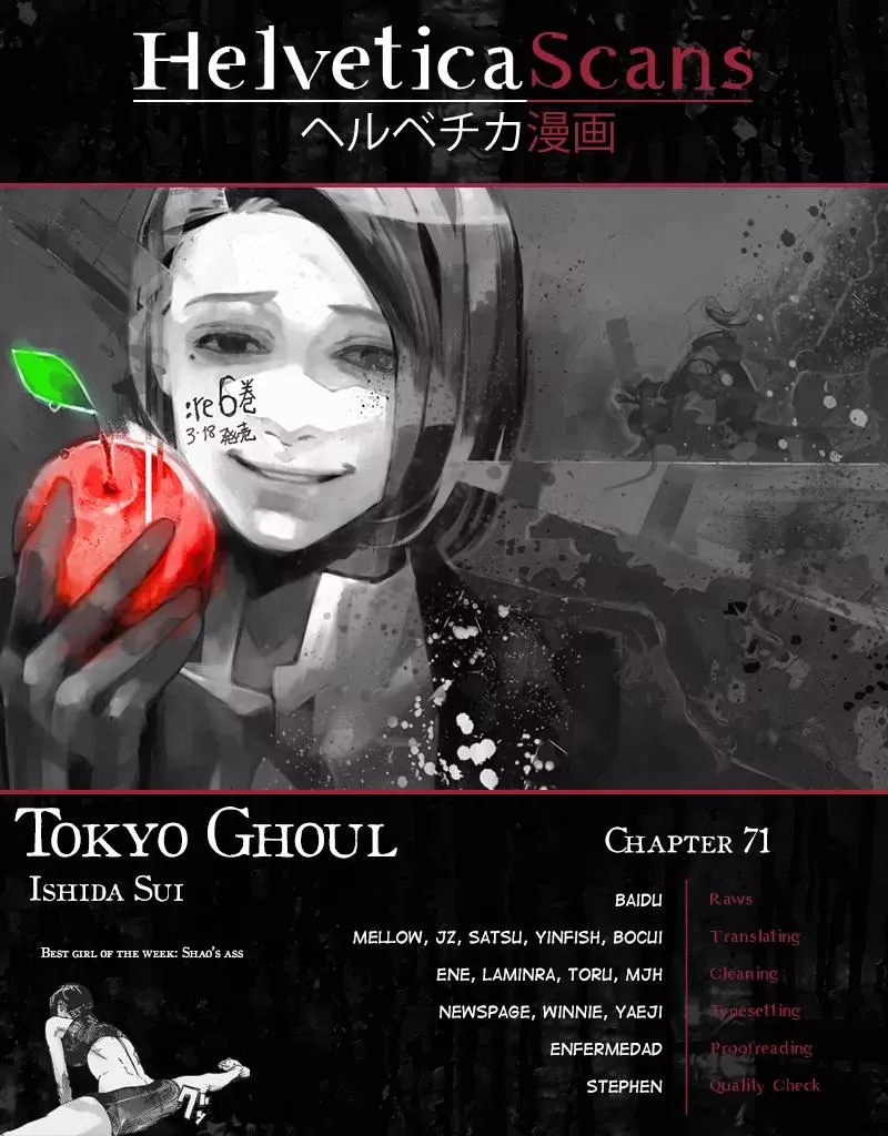 Read Tokyo Ghoul:re Chapter 71 - Hope and Bitterness Online