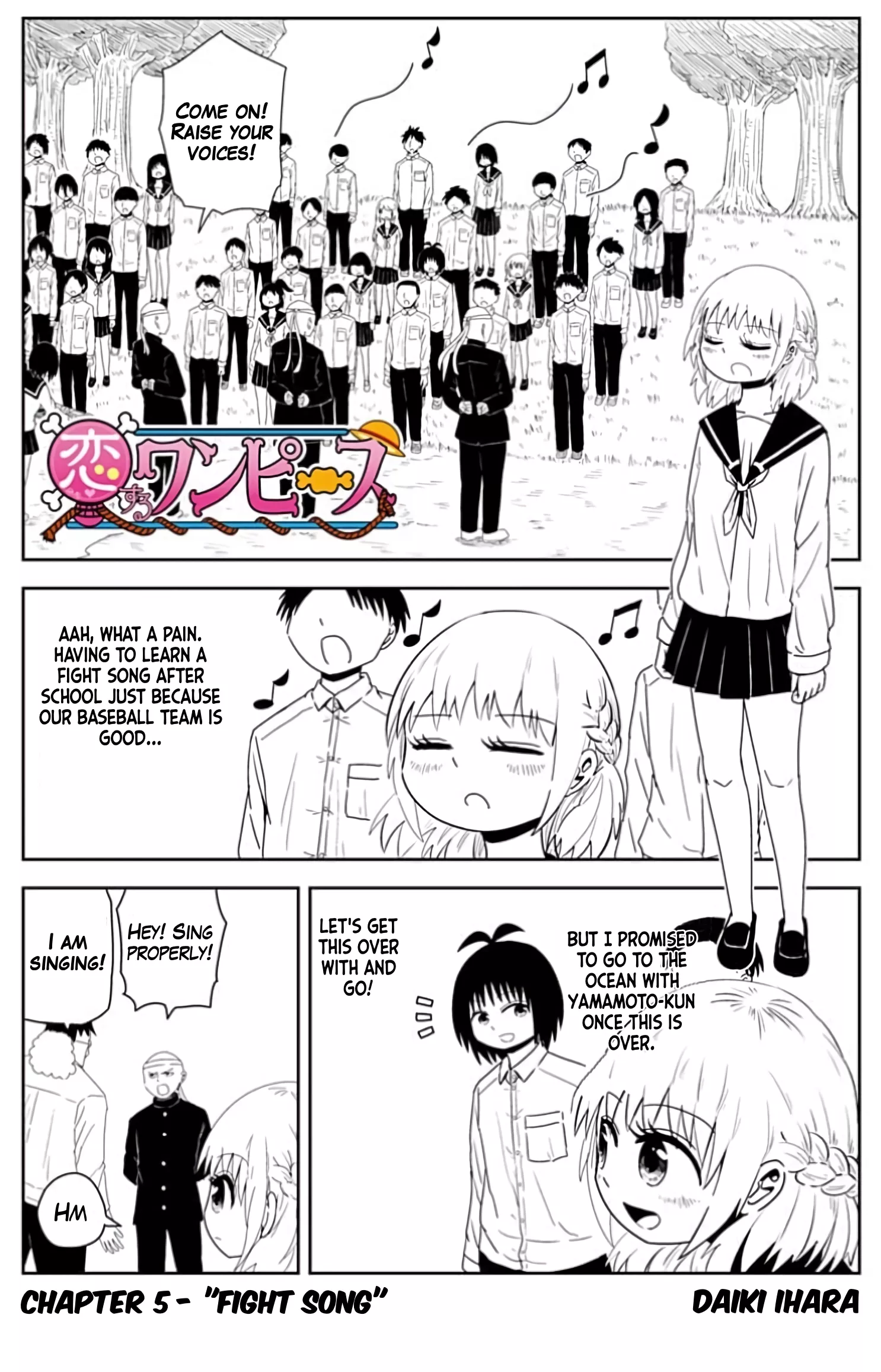 Read One Piece in Love Chapter 5 - Fight Song Online