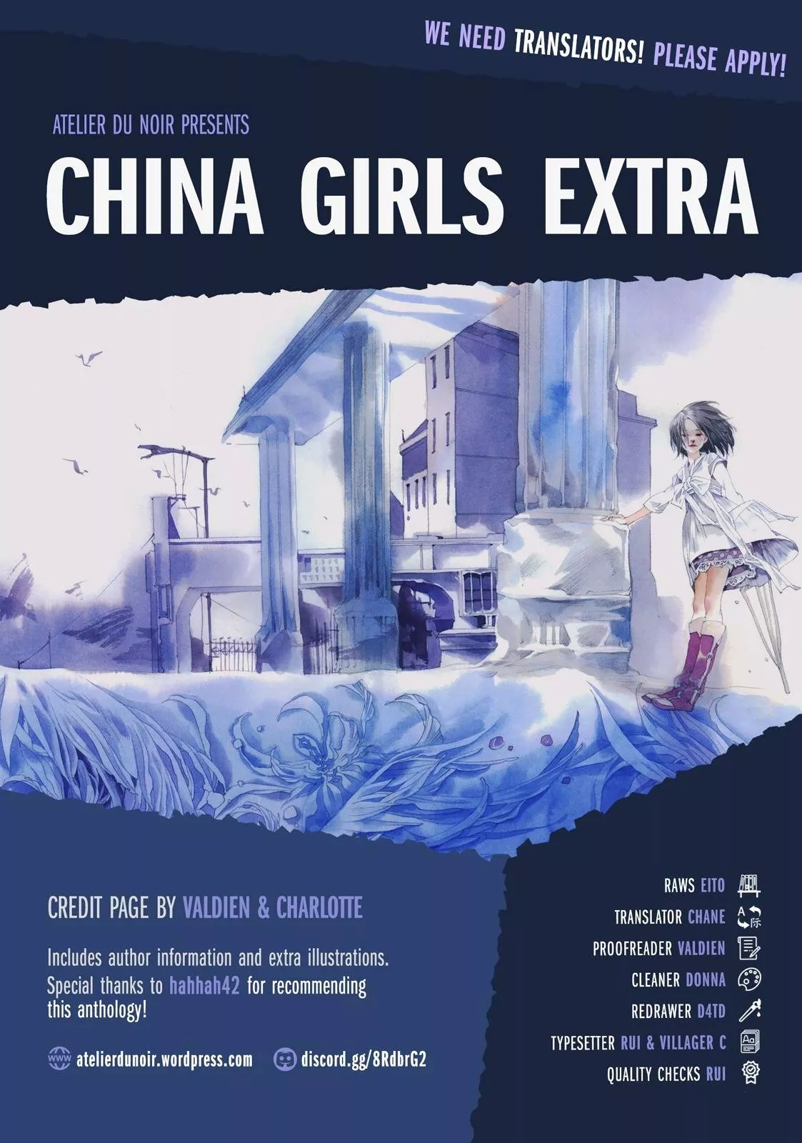 Read China Girls Chapter 12.5 - Author Information & Extra Art [END] Online