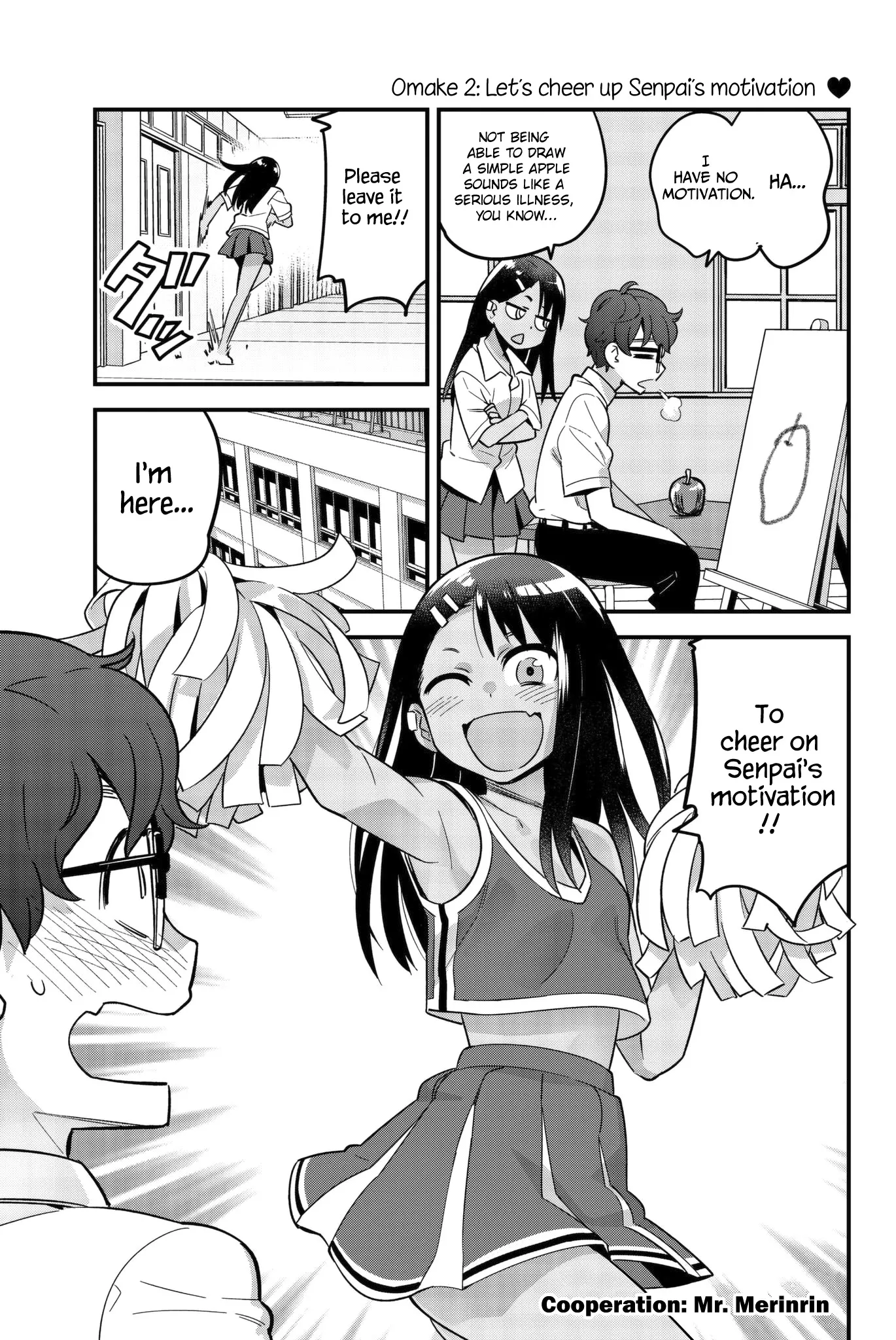 Read Please don’t bully me, Nagatoro Chapter 23.2 - Let's cheer up Senpai's motivation Online