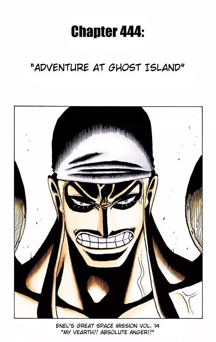 Read One Piece Chapter 444 - Adventure at Ghost Island Online