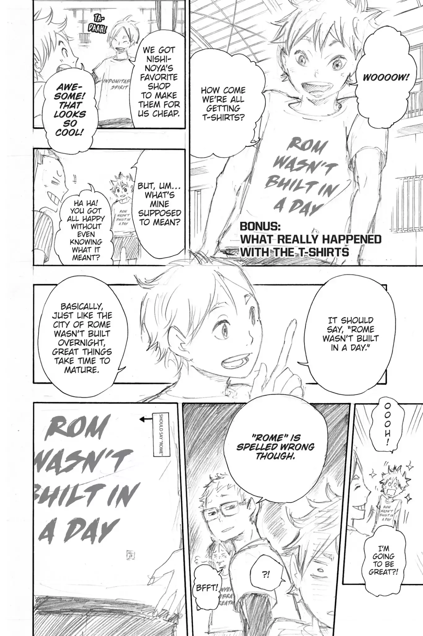 Read Haikyu!! Chapter 25.5 - What Really Happened With The T-shirts Online