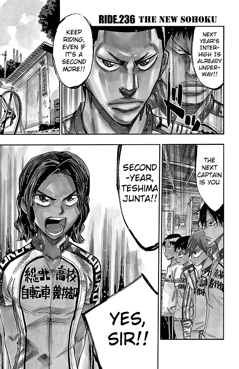 Read Yowamushi Pedal Chapter 236 - The New Sohoku Online