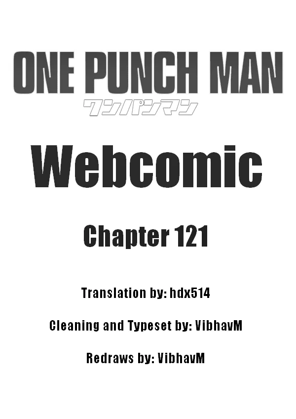 Read Onepunch-Man (ONE) Chapter 121 Online