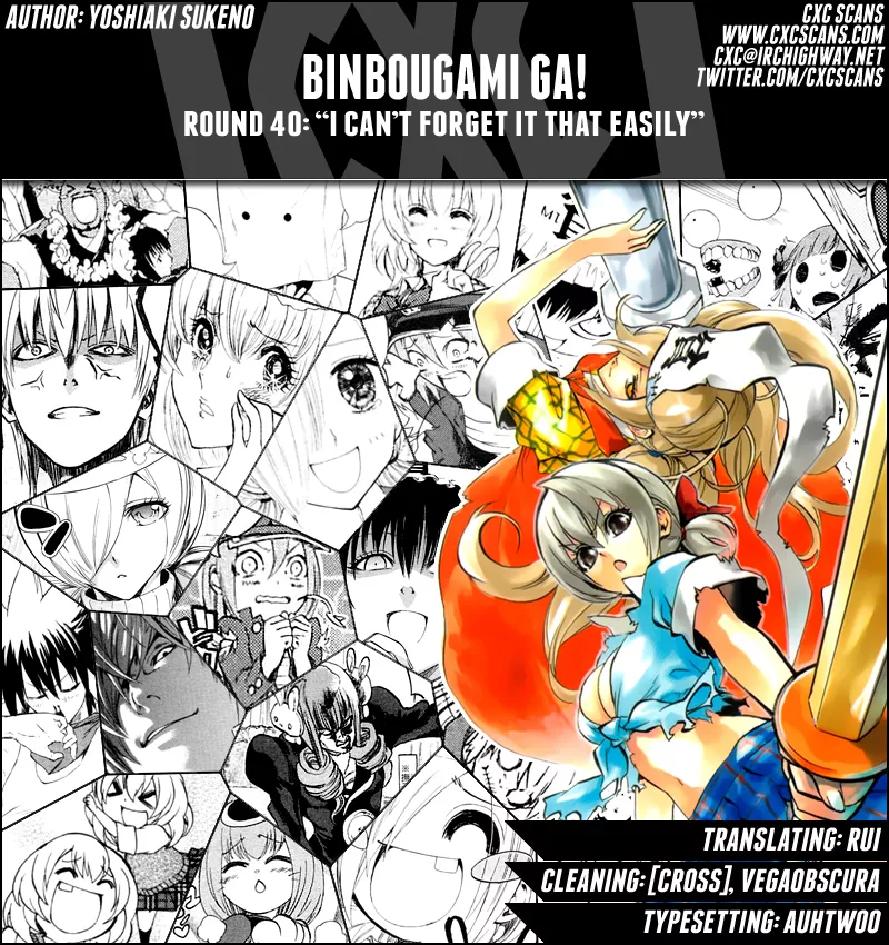 Read Binbougami ga! Chapter 40 - I Can't Forget It That Easily Online