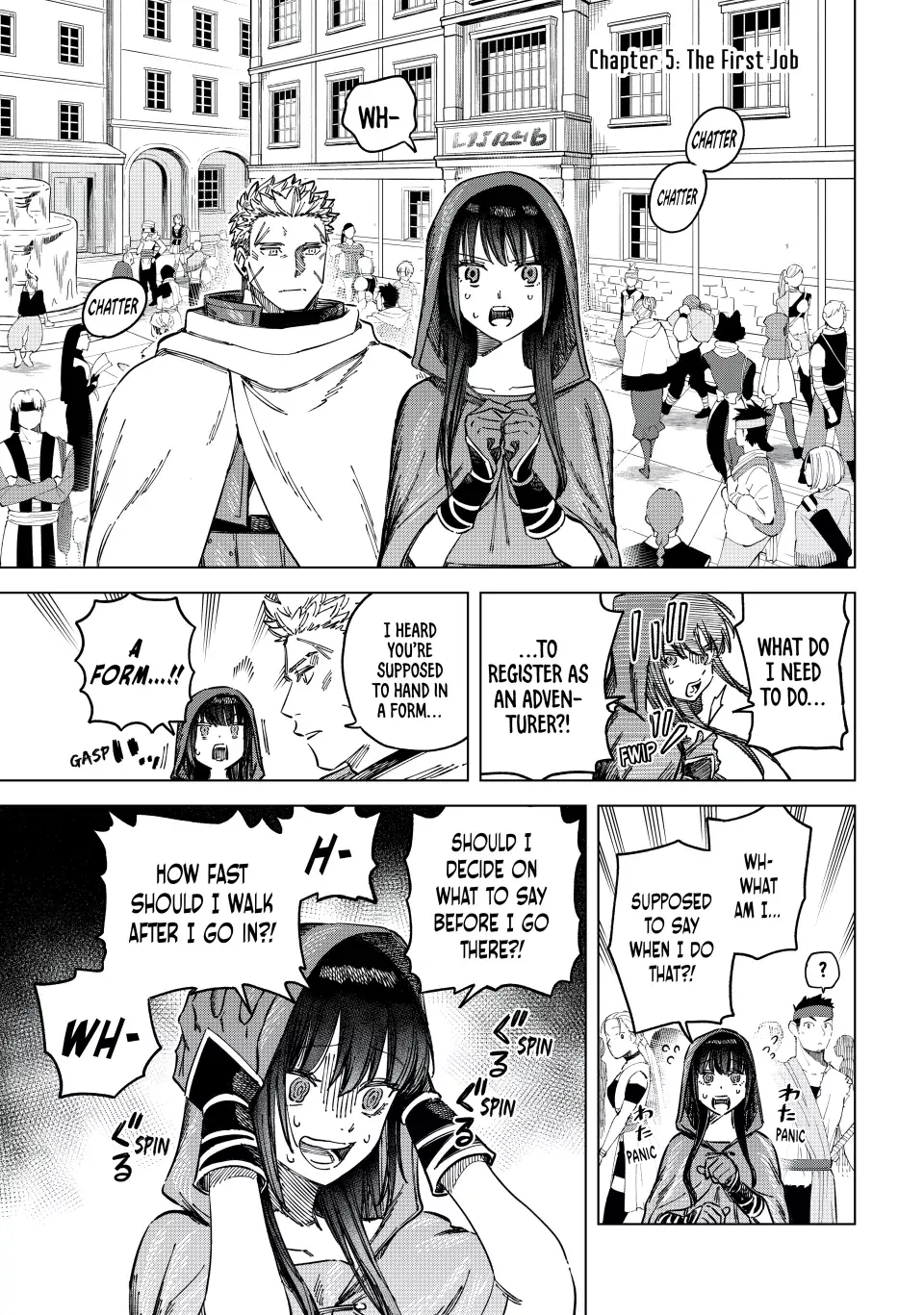 Read The Witch and the Mercenary Chapter 5 - The First Job Online