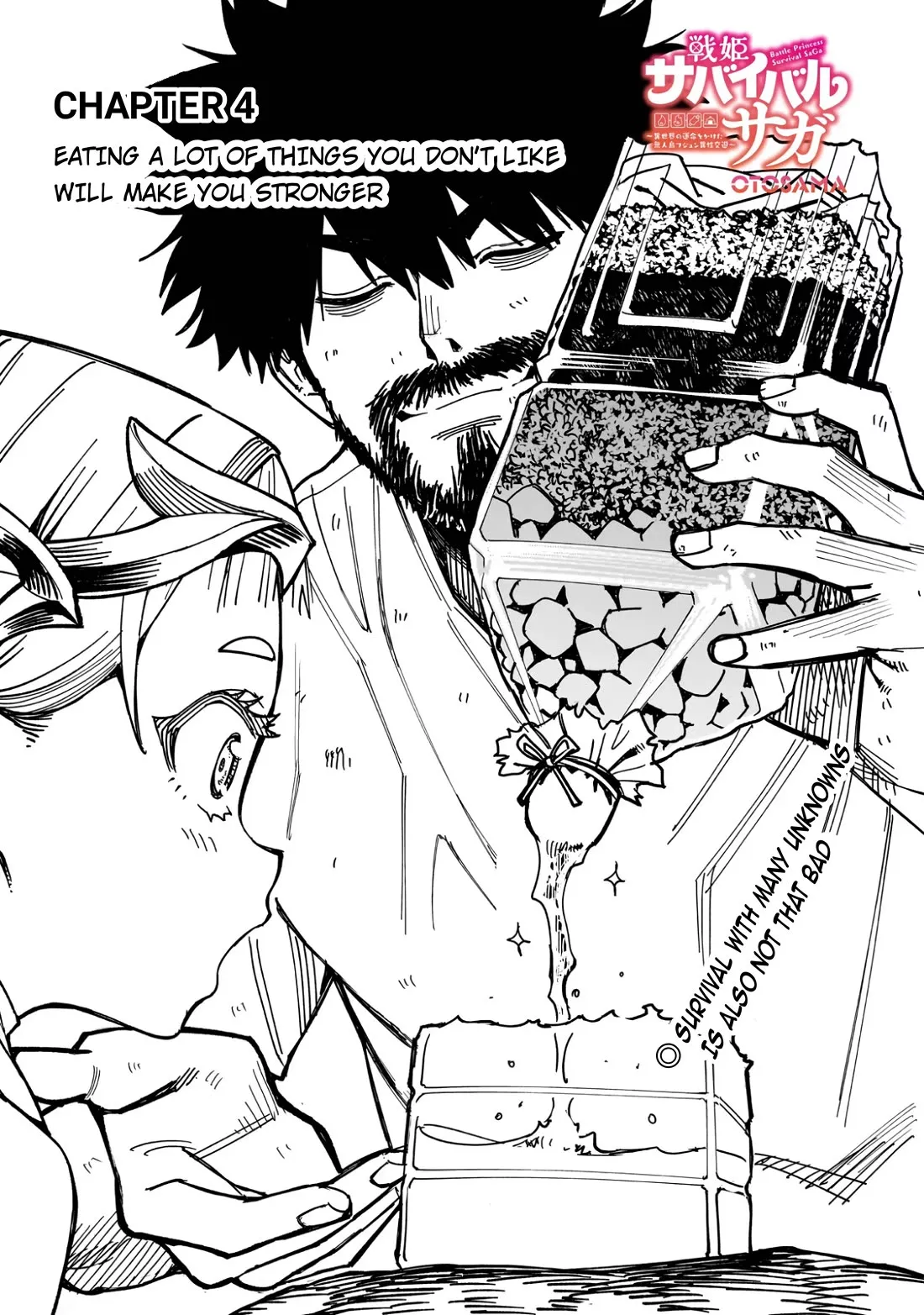 Read Senki Survival Saga: Isekai no Unmei wo Kaketa Mujintou Fujun Isei Kouyuu Chapter 4 - Eating a lot of things you don't like will make you stronger Online