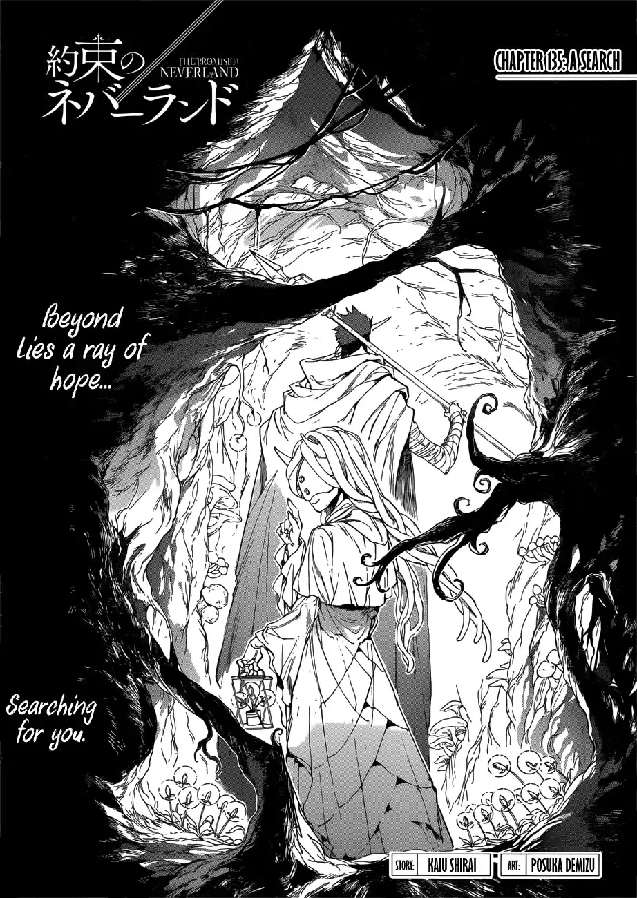 Read Yakusoku no Neverland Chapter 135 - A Search Online