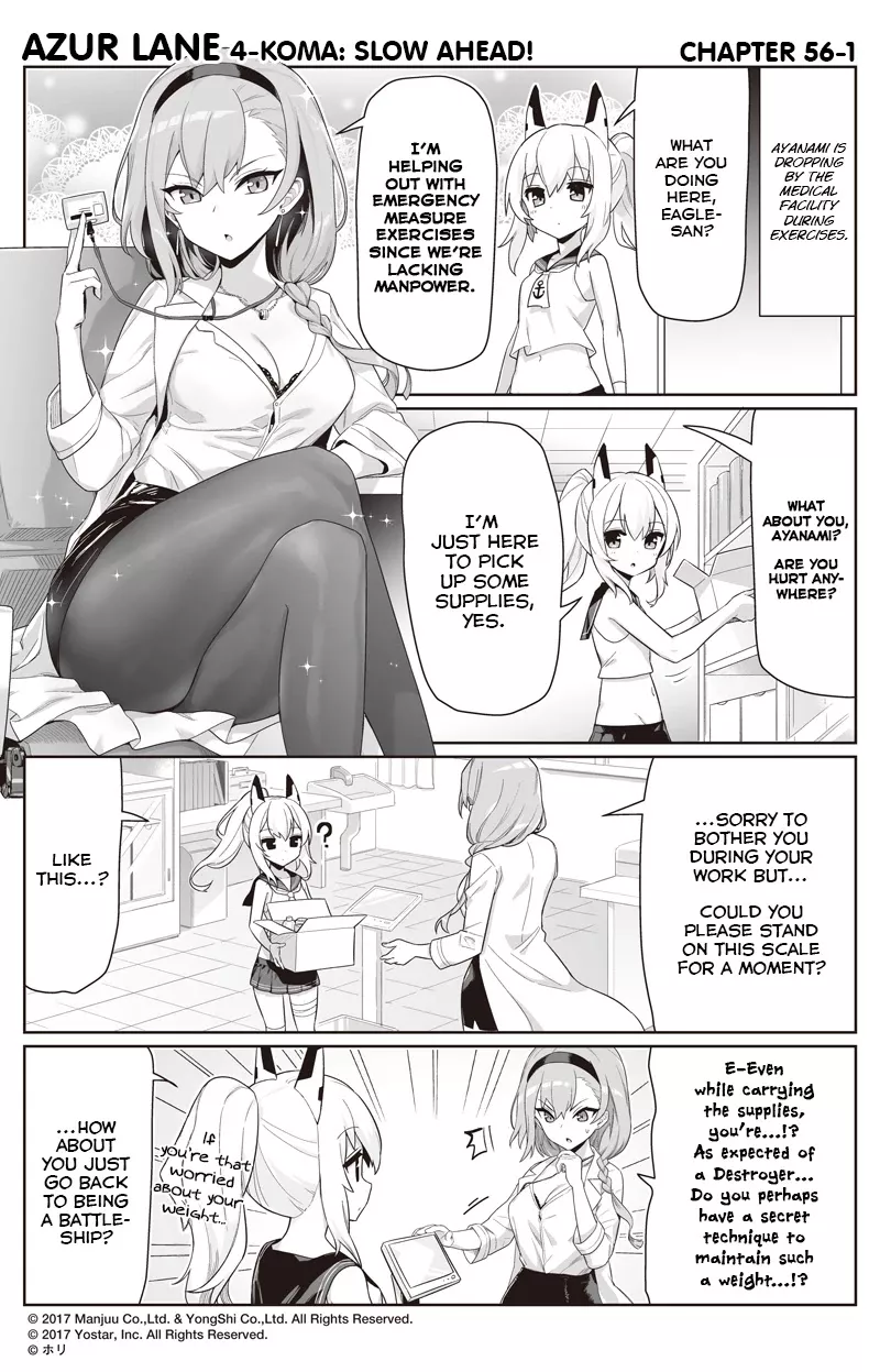 Read Azur Lane 4-koma: Slow Ahead Chapter 56 Online