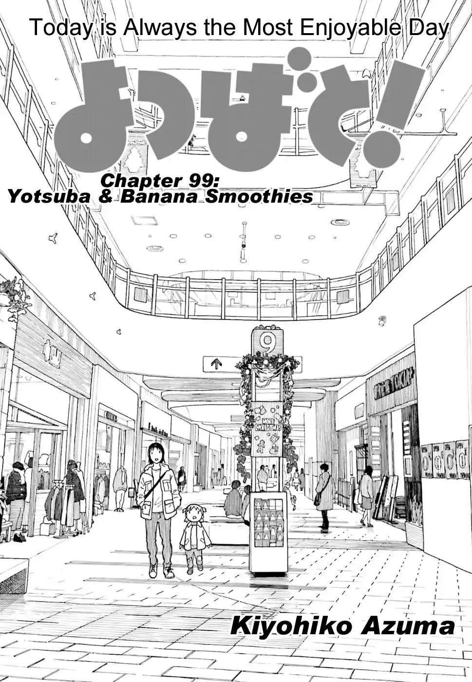 Read Yotsubato! Chapter 99 - Yotsuba and Banana Smoothies Online