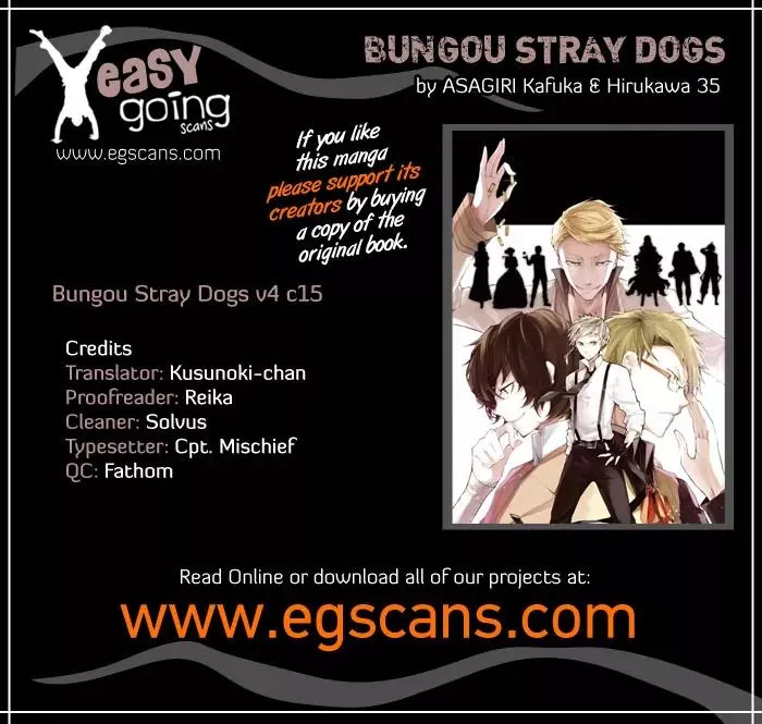 Read Bungou Stray Dogs Chapter 15 - Born Back Ceaselessly into the Past - Part 1 Online