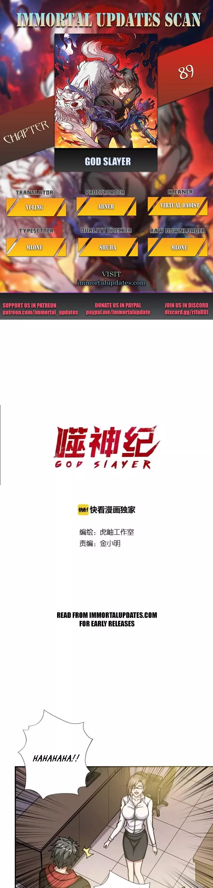 Read God Slayer Chapter 89 Online