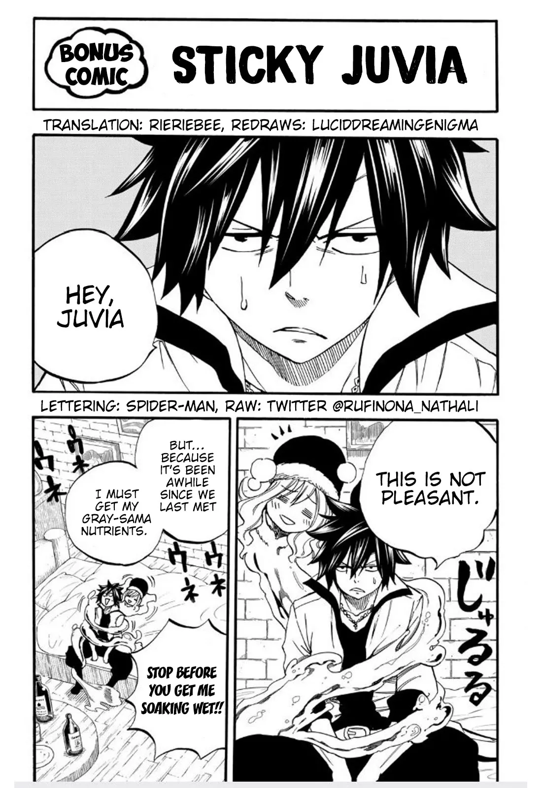 Read Fairy Tail: 100 Years Quest Chapter 81.5 - Sticky Juvia Online