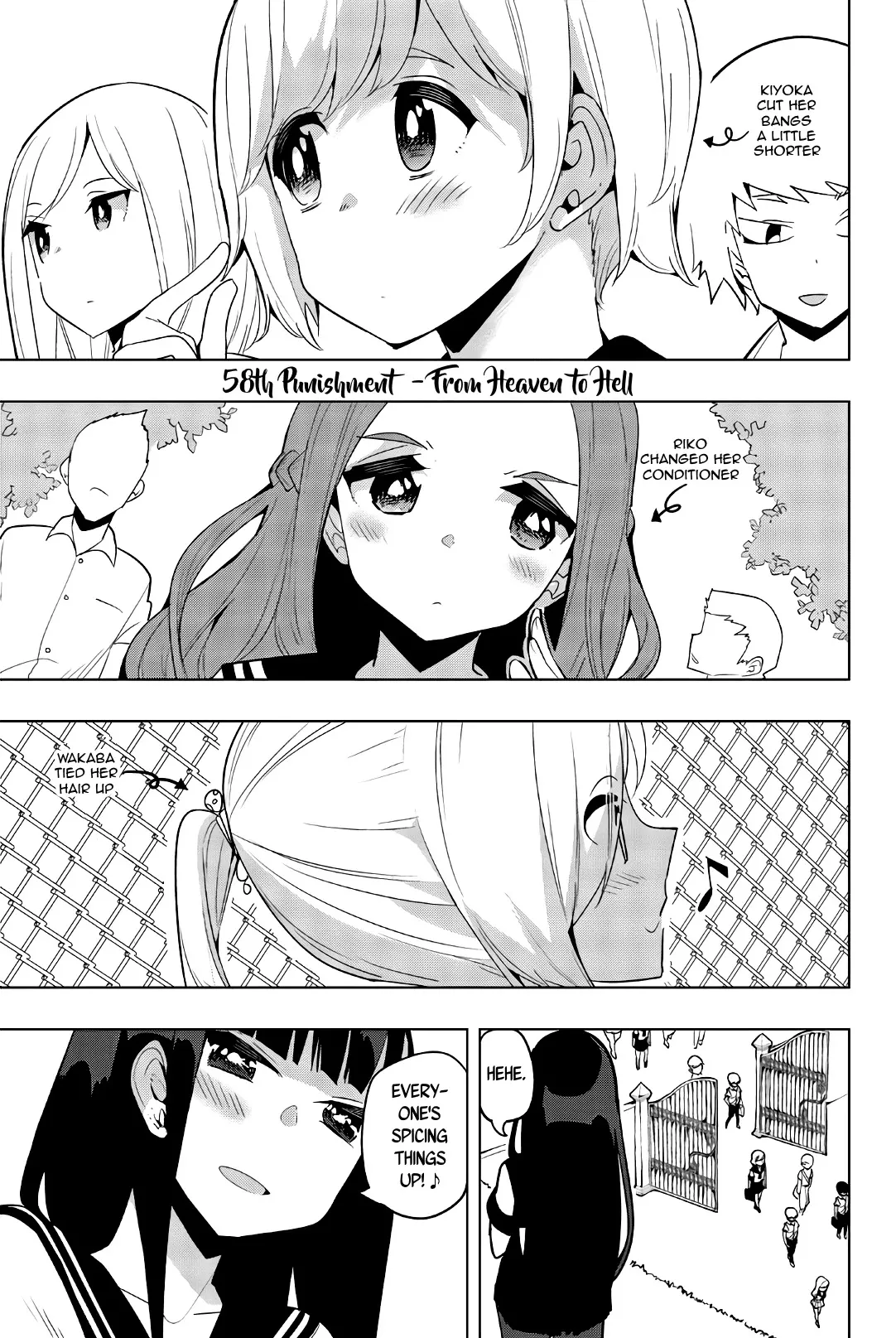 Read Houkago no Goumon Shoujo Chapter 58 - From Heaven to Hell Online