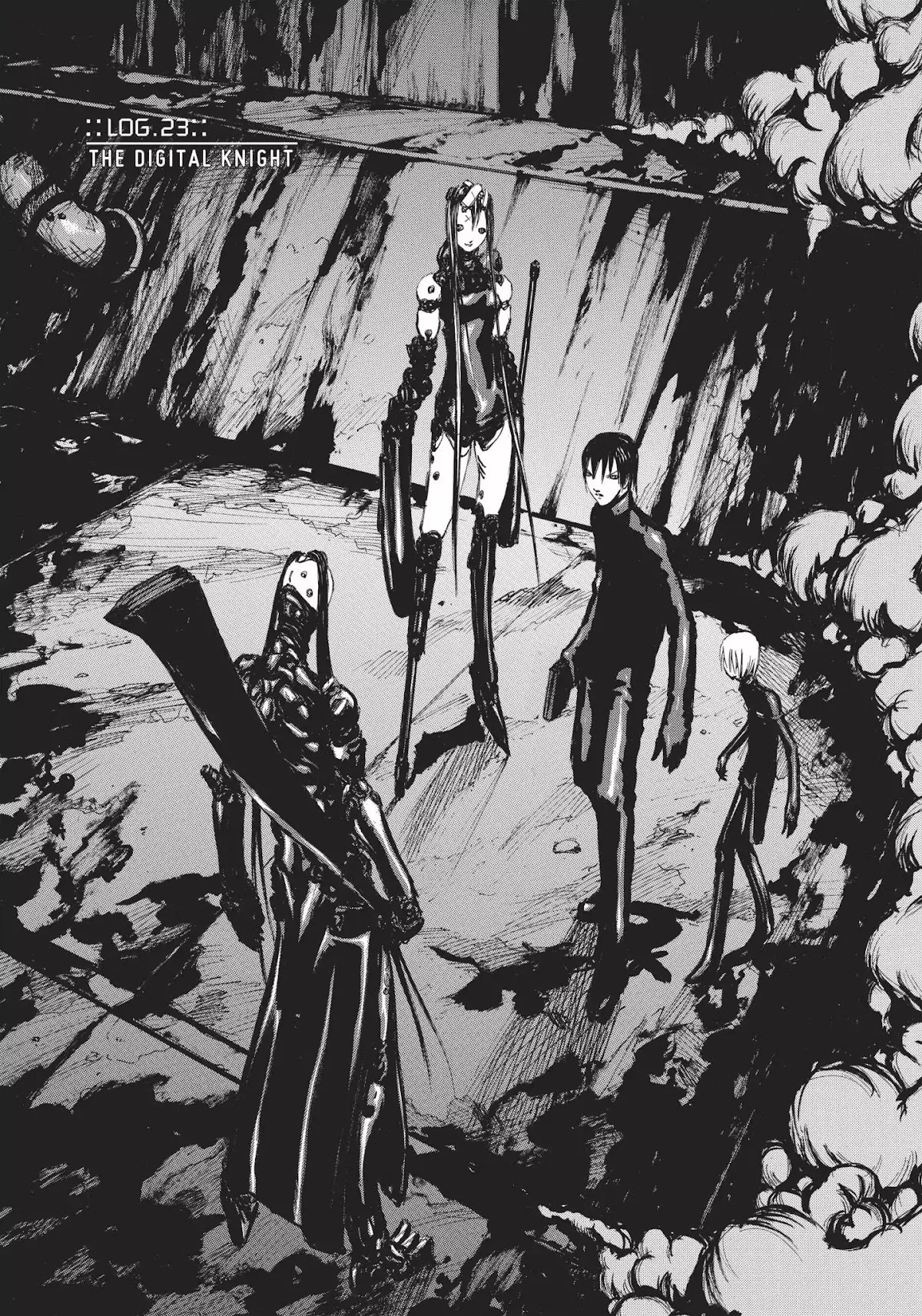 Read Blame! Chapter 23 - Vol.3 LOG.23: The Digital Knight Online