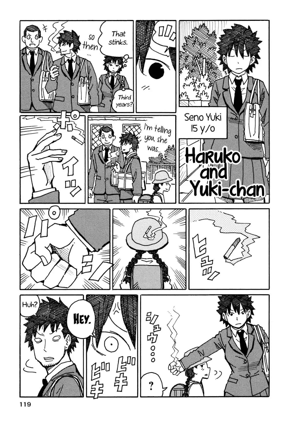 Read Hatarakanai Futari (The Jobless Siblings) Chapter 308.2 - Haruko and Yuki-chan Online