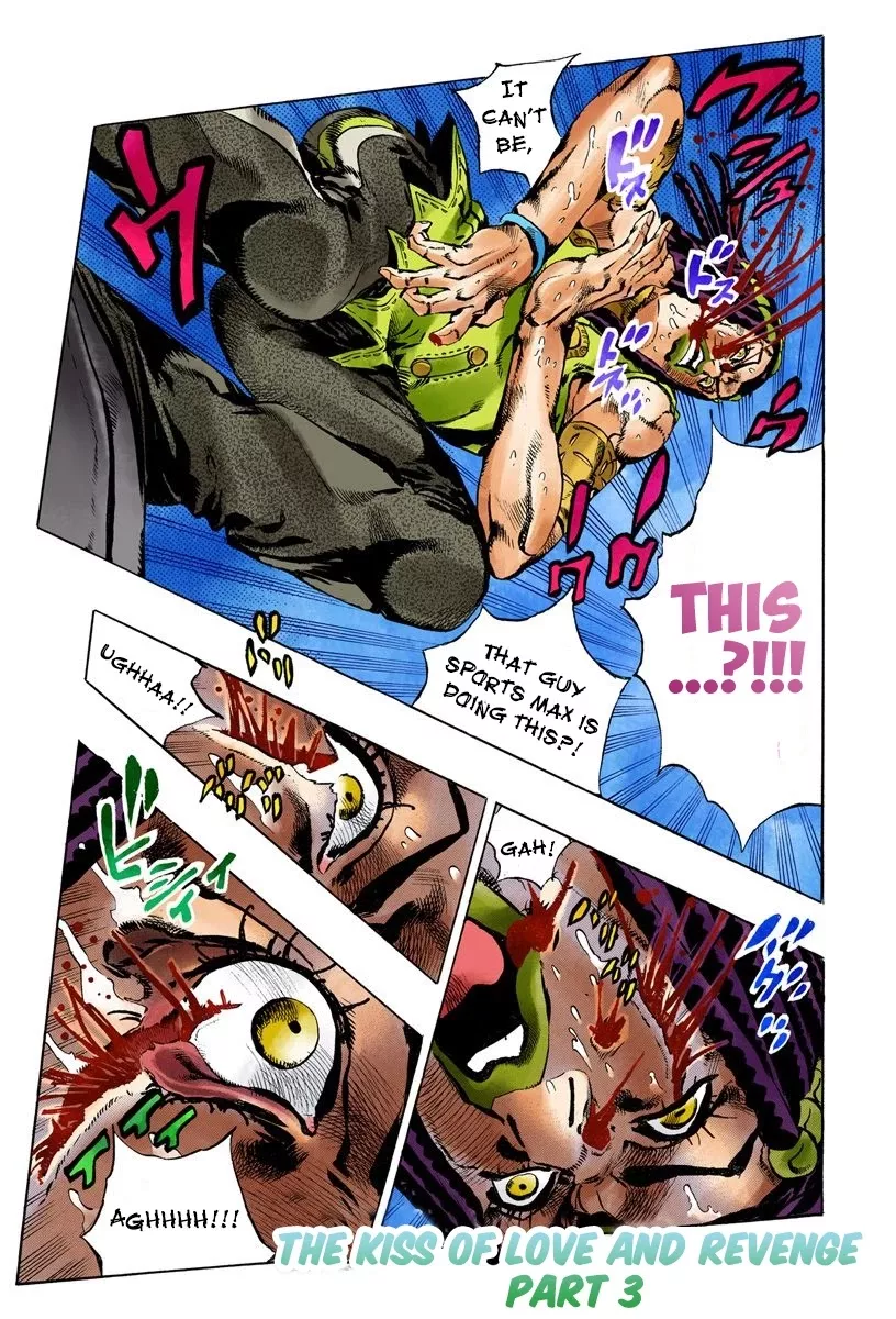 Read JoJo’s Bizarre Adventure Part 6: Stone Ocean Chapter 53 - The Kiss of Love and Revenge Part 3 Online