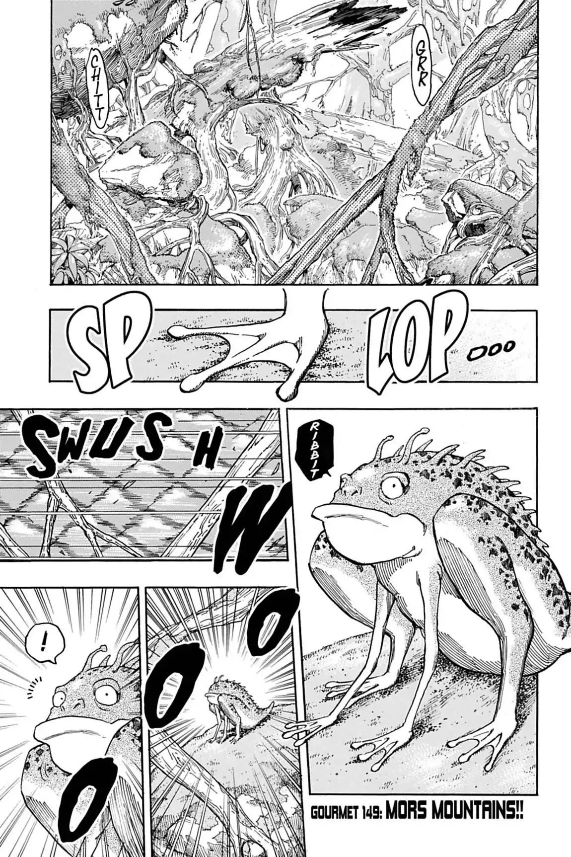 Read Toriko Chapter 149 - Vol.17 Gourmet 149: Mors Mountains!! Online