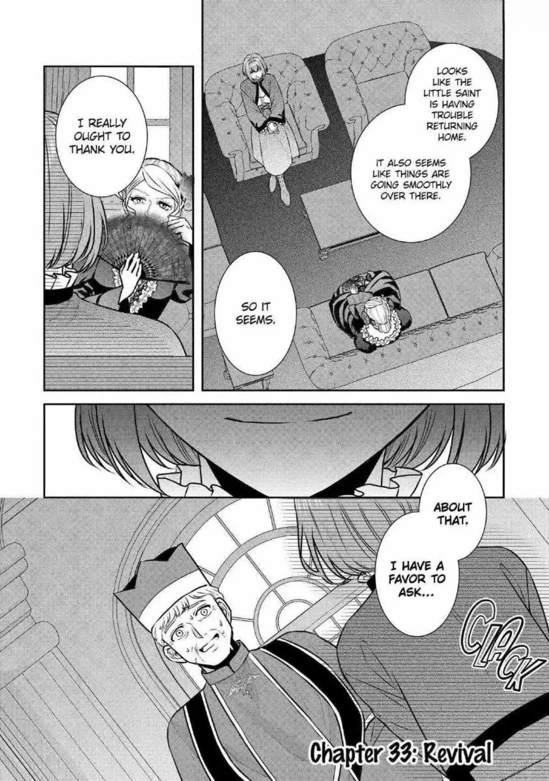 Read Seijo no Hazu ga, Douyara Nottoraremashita Chapter 33 Online