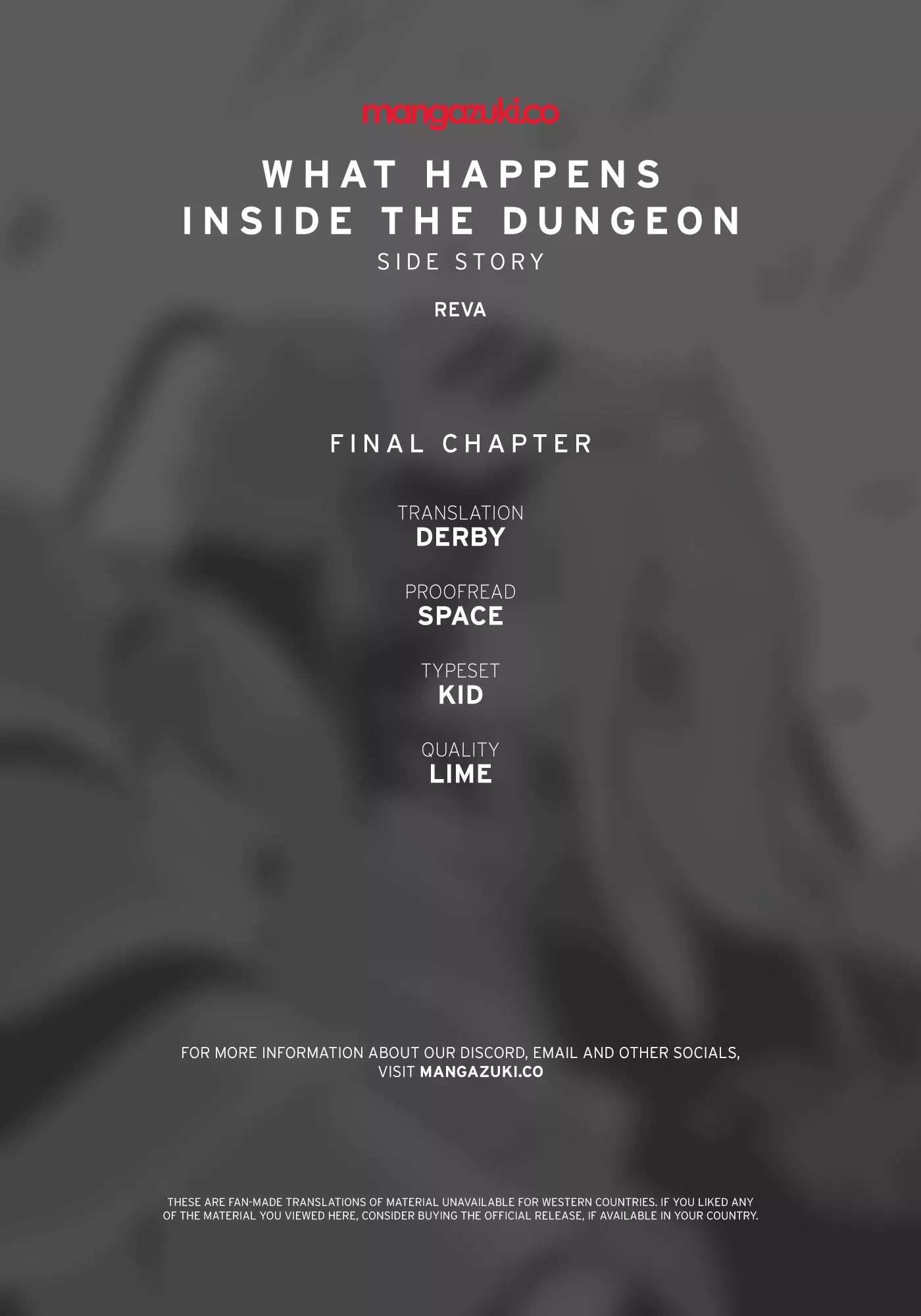 Read What Happens Inside the Dungeon Chapter 141 - Side Story - Final Chapter Online