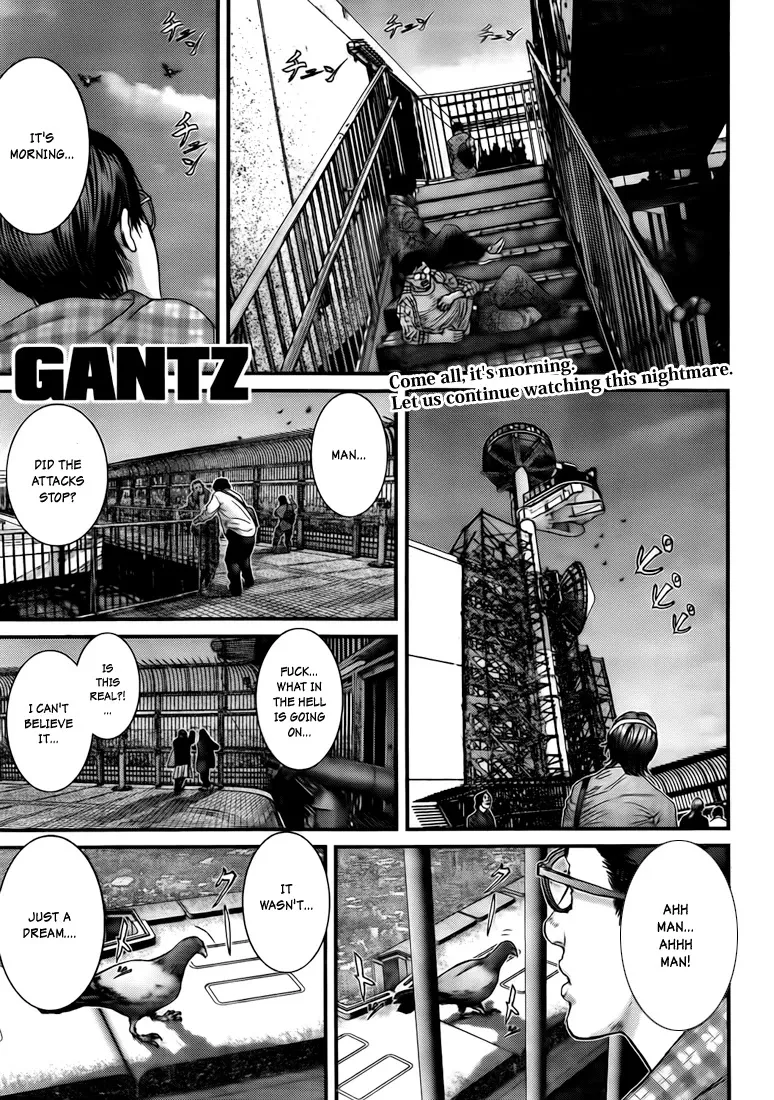 Read Gantz Chapter 319 - Skinned Life Online