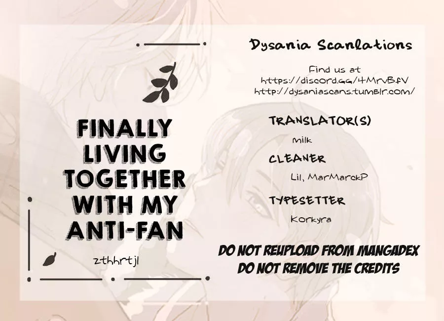 Read Finally Living Together with my Anti-Fan Chapter 9 Online