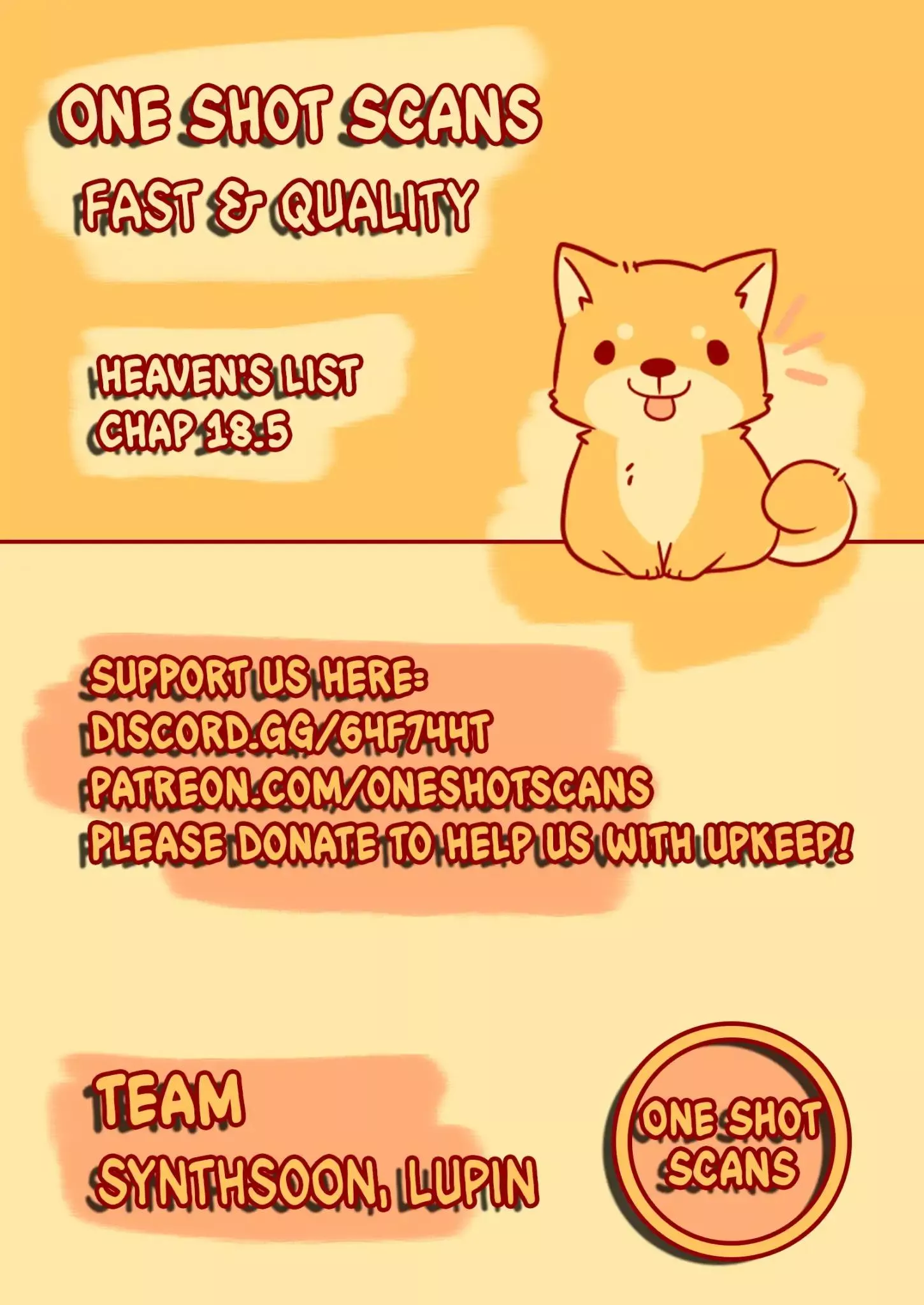Read Heaven’s List: Saint’s Era Chapter 18.5 Online