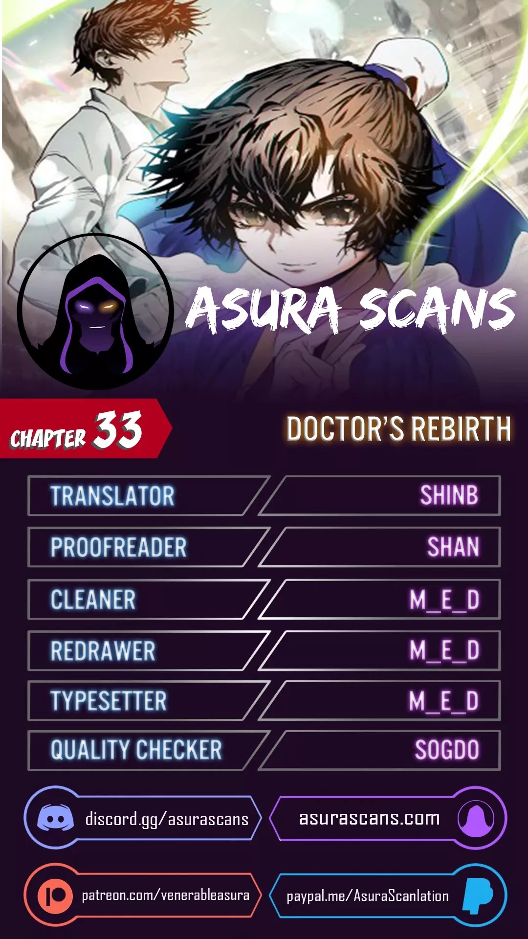 Read Doctor’s Rebirth Chapter 33 Online