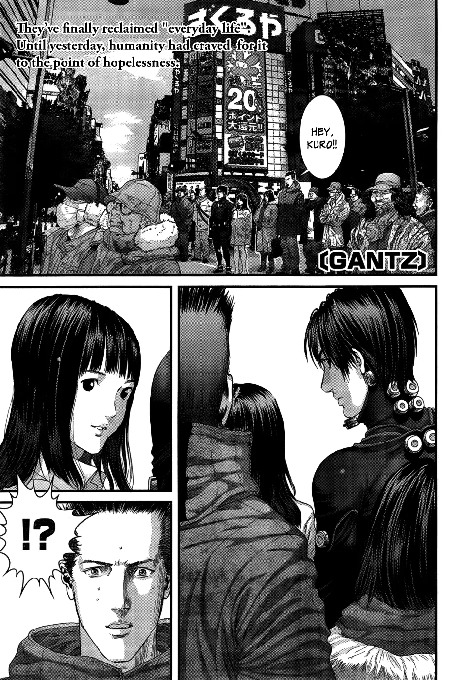 Read Gantz Chapter 375 - The Final Barrier Online