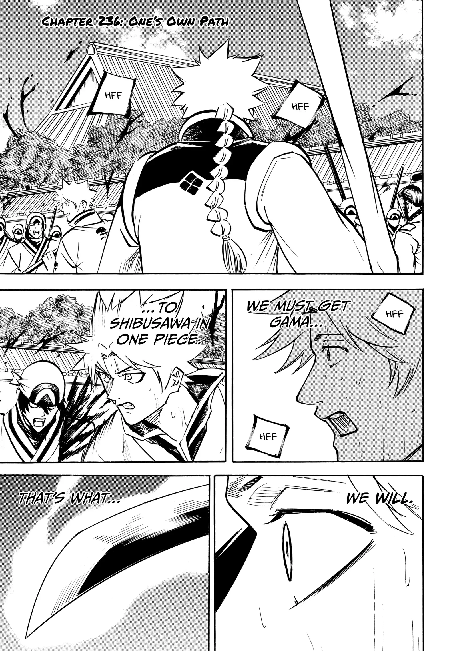 Read Gamaran: Shura Chapter 236 - One's Own Path Online
