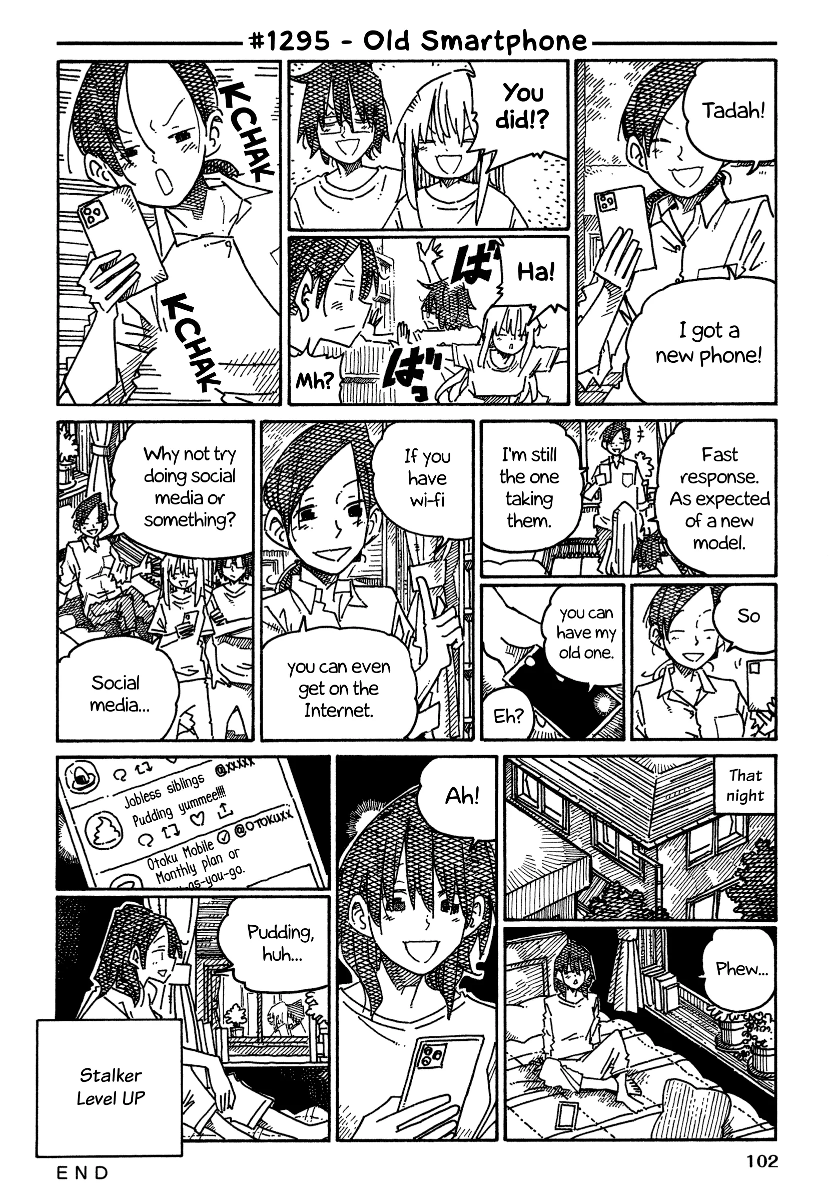 Read Hatarakanai Futari (The Jobless Siblings) Chapter 1295 - Old Smartphone Online