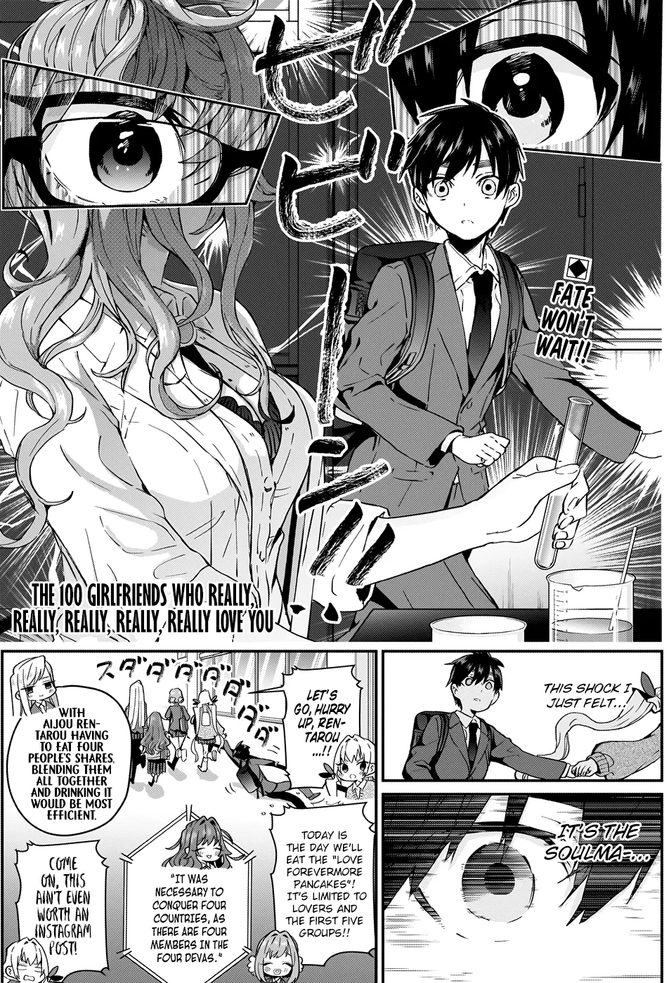 Read The 100 Girlfriends Who Really, Really, Really, Really, Really Love You Chapter 10 - The Mysterious Senpai Inside the Chemistry Room Online