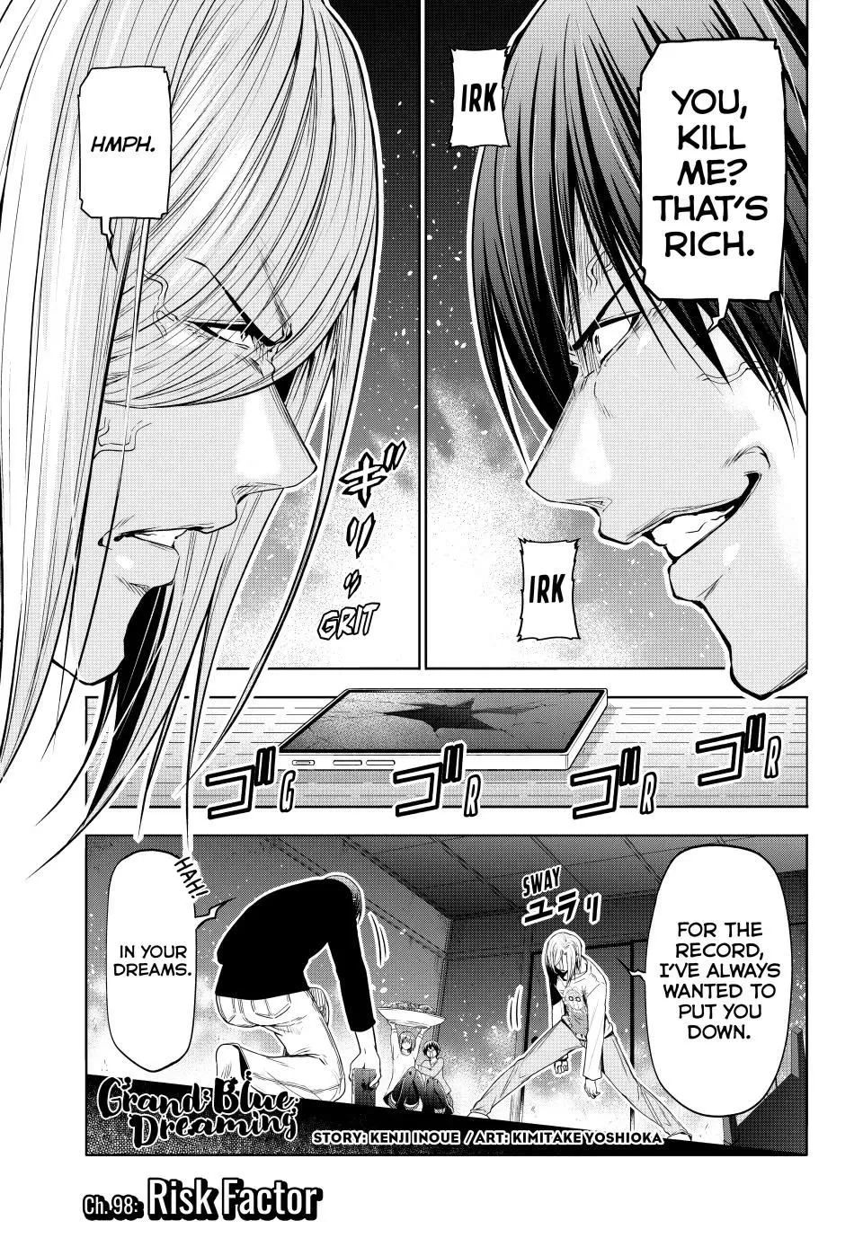 Read Grand Blue Chapter 98 Online