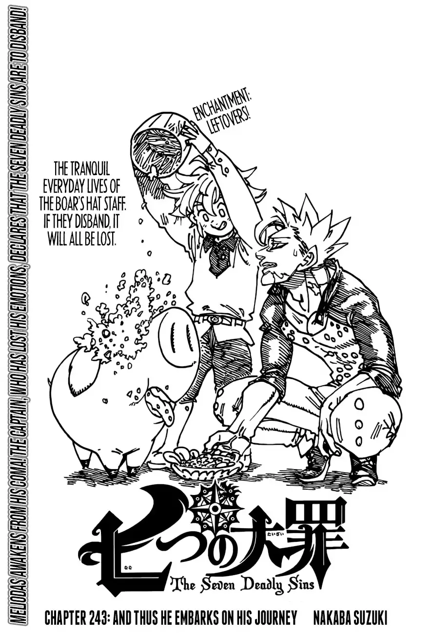 Read Nanatsu no Taizai Chapter 243 - And Thus He Embarks on His Journey Online