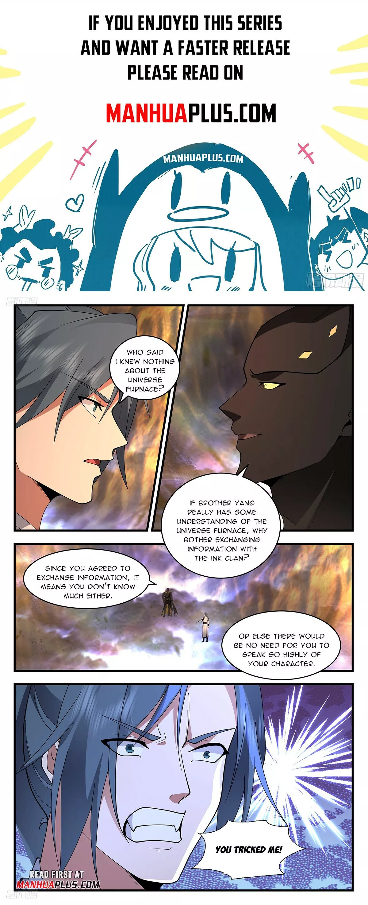 Read Martial Peak Chapter 3494 - Having No Understanding of the Universe Furnace Online