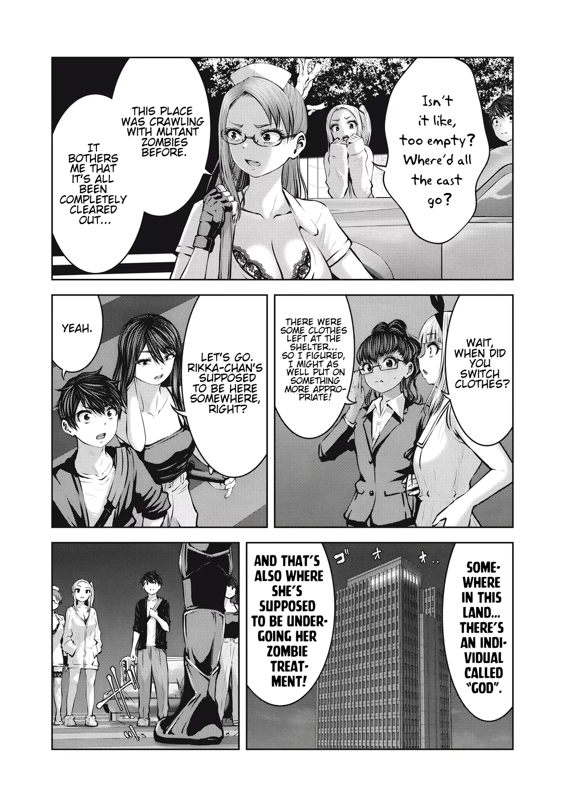 Read Zombie Sekai de Harem wo Tsukurou! Chapter 18.2 - Let’s Infiltrate The Dream City! ② Online